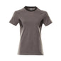 T-shirt, maglietta da donna, antracite scuro/nero