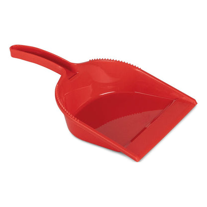 La paletta HACCP senza bordo della Nölle Profi Brush è una paletta rossa in plastica con un manico e un bordo anteriore piatto, angolato verso l'alto e scanalato nella zona del manico. Con foro integrato per appendere. Marca: Nölle Profi Brush Bürsten- & Pinseltechnik e.K.