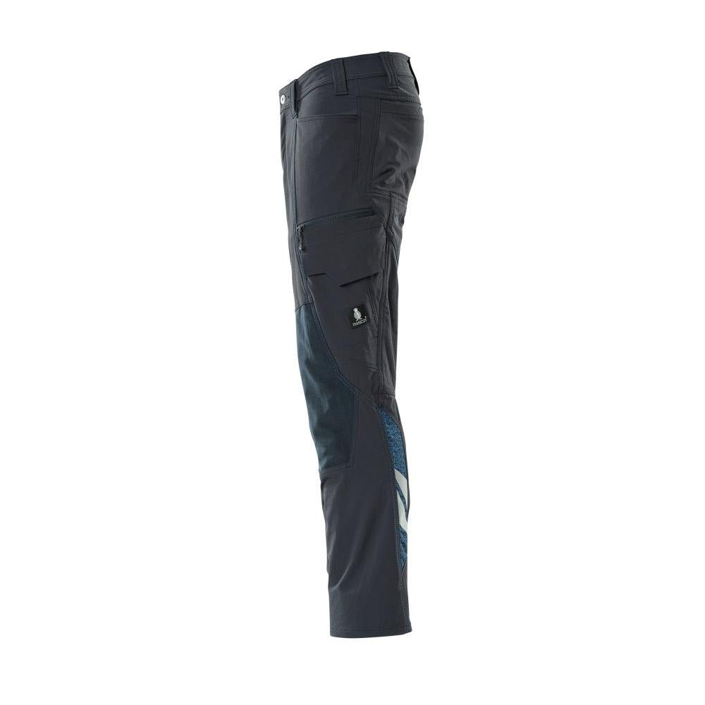 Pantaloni, tasche al ginocchio, pantaloni ULTIMATE STRETCH, nero-blu