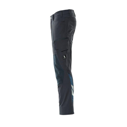 Pantaloni, tasche al ginocchio, pantaloni ULTIMATE STRETCH, nero-blu
