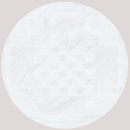 La PAPSTAR tovaglia di carta con goffratura damascata (bianca, 100 m x 1,2 m) della PAPSTAR GmbH presenta un motivo geometrico di sottili linee bianche con motivi a rombi e quadrati - ideale per matrimoni e occasioni festive.