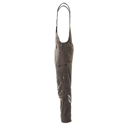 Salopette, tasche al ginocchio, inserti elasticizzati Salopette, antracite scuro