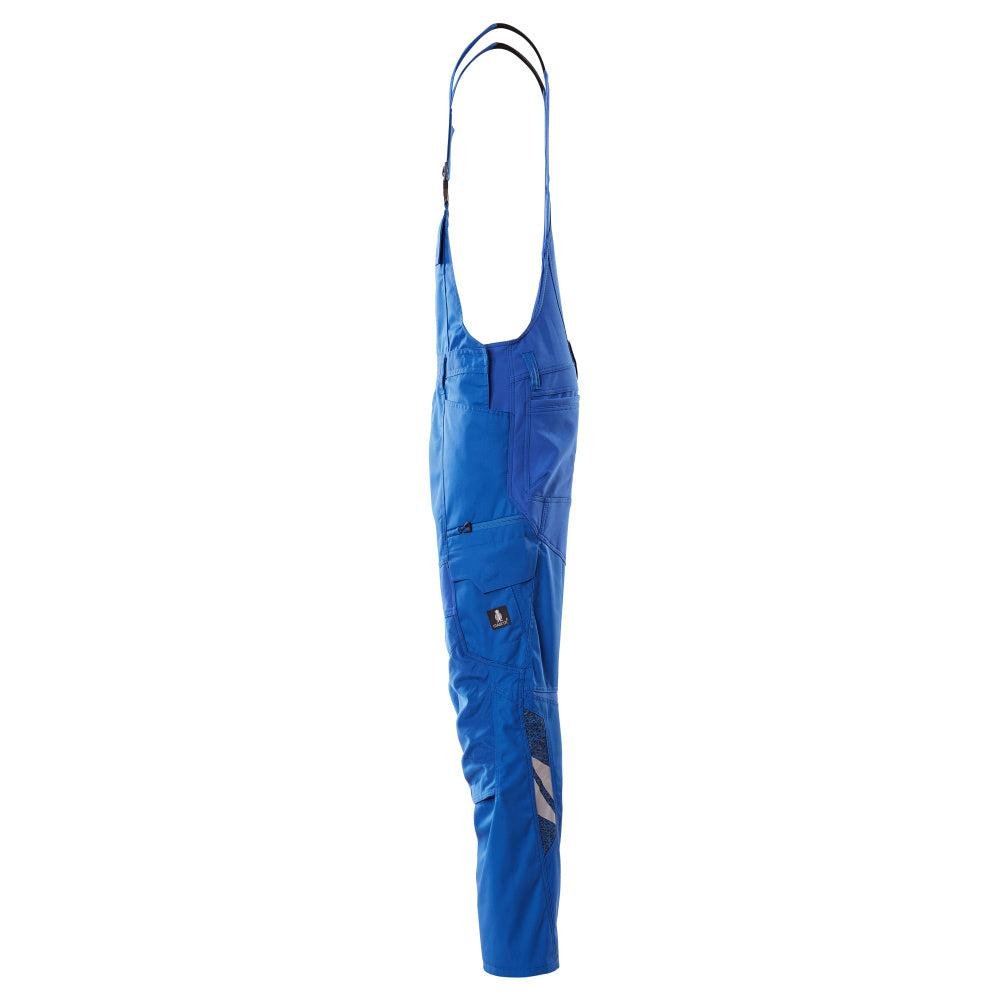 Salopette, tasche al ginocchio, inserti elasticizzati Salopette, azzurro