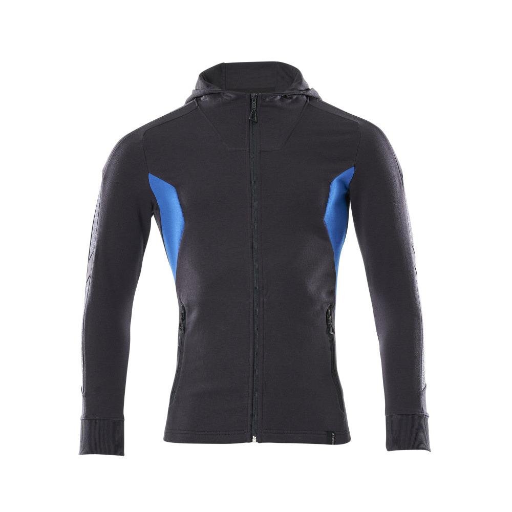 Felpa con cappuccio, felpa con zip dal taglio moderno