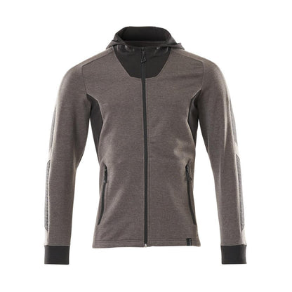 Felpa con cappuccio, felpa con zip dal taglio moderno