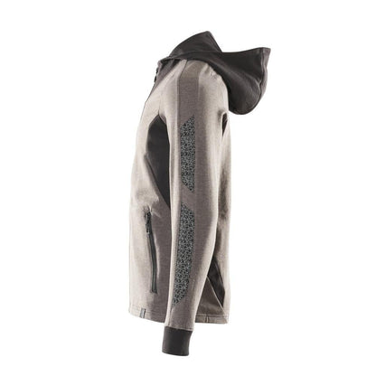 Felpa con cappuccio, felpa con zip dal taglio moderno