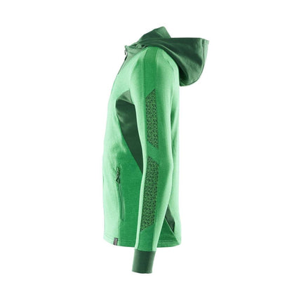 Felpa con cappuccio, felpa con zip dal taglio moderno