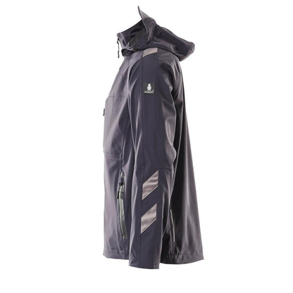 Giacca hardshell, elasticizzata e impermeabile