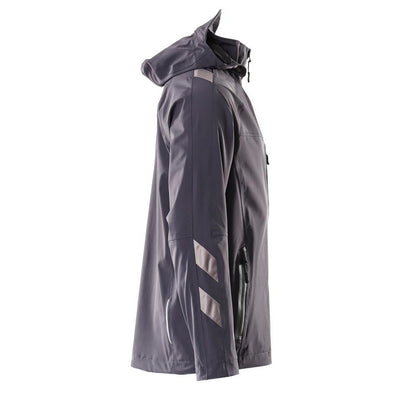 Giacca hardshell, elasticizzata e impermeabile