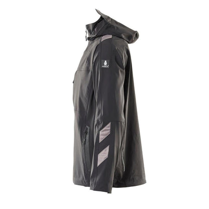 Giacca hardshell, elasticizzata e impermeabile