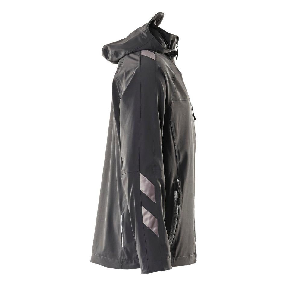 Giacca hardshell, elasticizzata e impermeabile