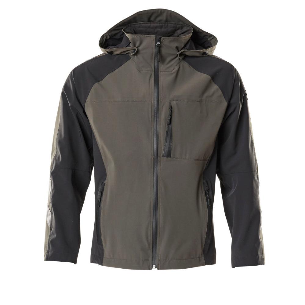 Giacca hardshell, elasticizzata e impermeabile