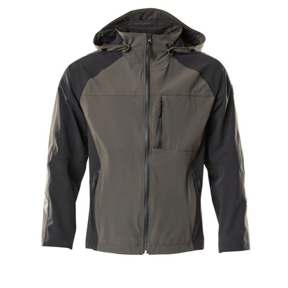 Giacca hardshell, elasticizzata e impermeabile