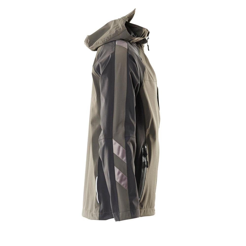 Giacca hardshell, elasticizzata e impermeabile