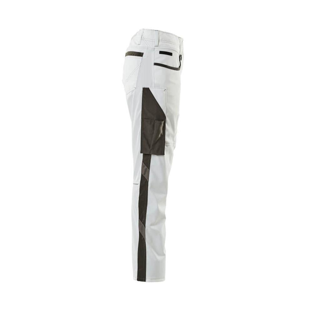 Pantaloni, donna, pantaloni a rombi, bicolori