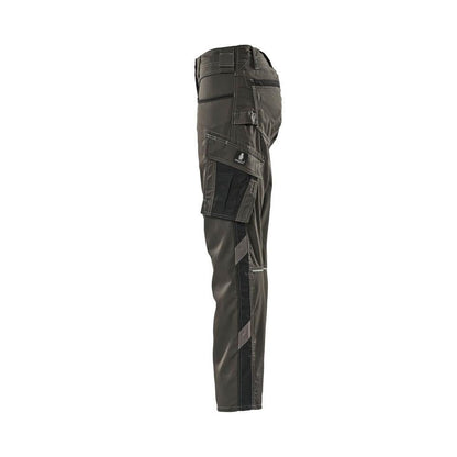Pantaloni, donna, pantaloni a rombi, bicolori