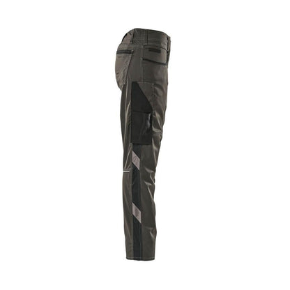 Pantaloni, donna, pantaloni a rombi, bicolori