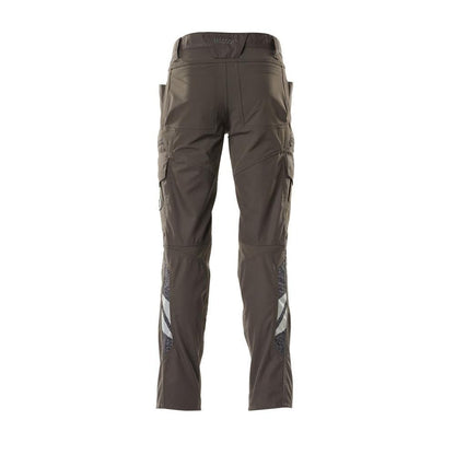 Pantaloni, tasche sulle cosce, pantaloni con inserti stretch, antracite scuro