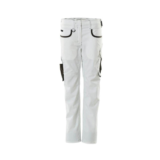Pantaloni, donna, pantaloni perlati, bicolori
