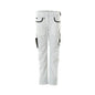Pantaloni, donna, pantaloni perlati, bicolori