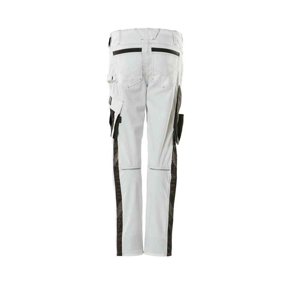 Pantaloni, donna, pantaloni perlati, bicolori