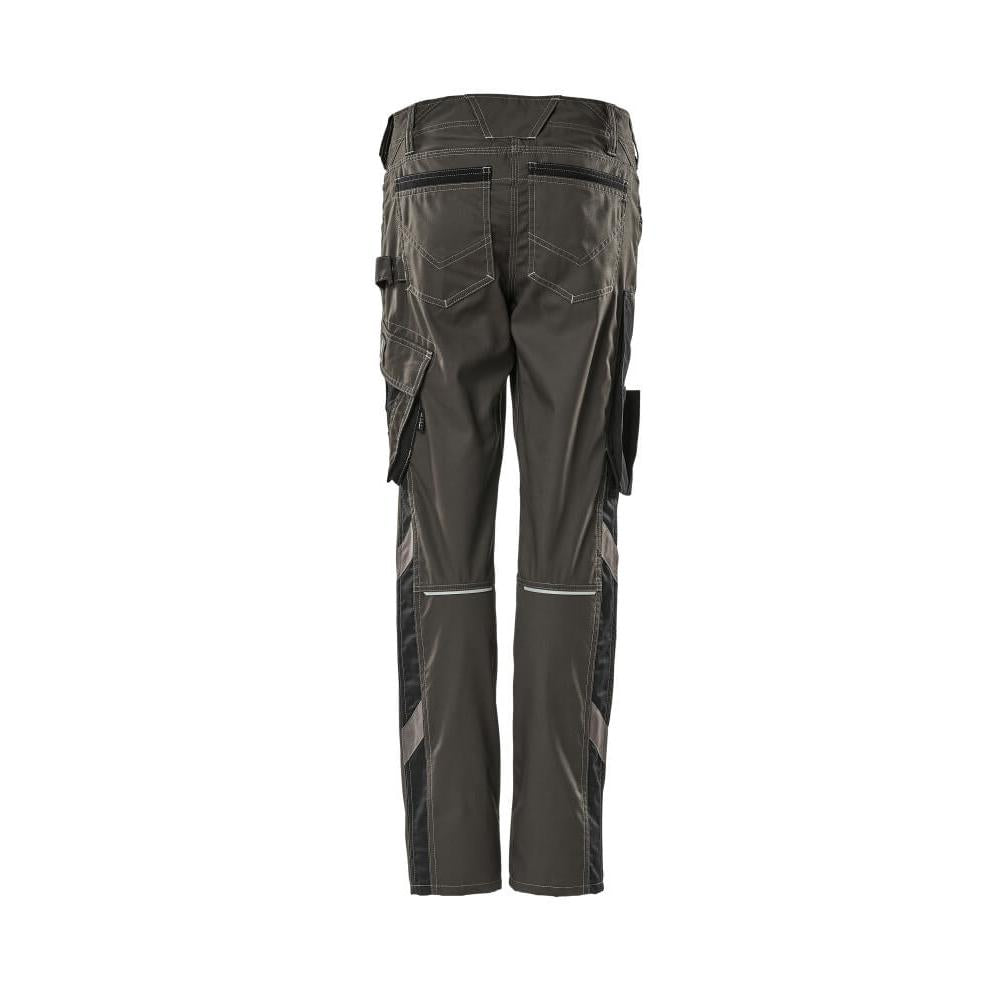 Pantaloni, donna, pantaloni perlati, bicolori