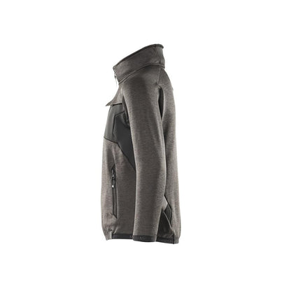 Maglione in pile per bambini, maglione corto con cerniera per bambini