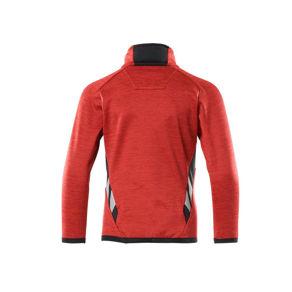 Maglione in pile per bambini, maglione corto con cerniera per bambini