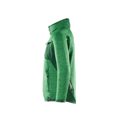Maglione in pile per bambini, maglione corto con cerniera per bambini