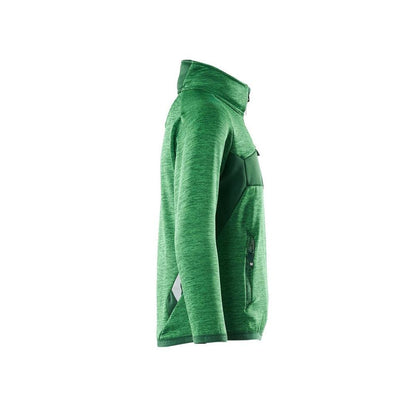 Maglione in pile per bambini, maglione corto con cerniera per bambini