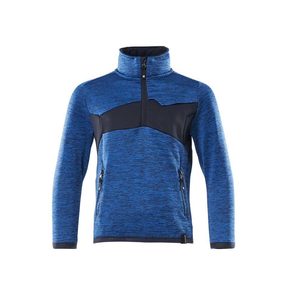 Maglione in pile per bambini, maglione corto con cerniera per bambini