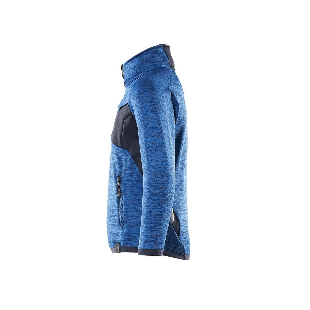 Maglione in pile per bambini, maglione corto con cerniera per bambini
