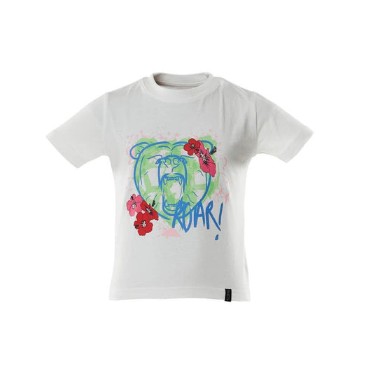 T-shirt per bambini, con stampa T-shirt per bambini, bianca
