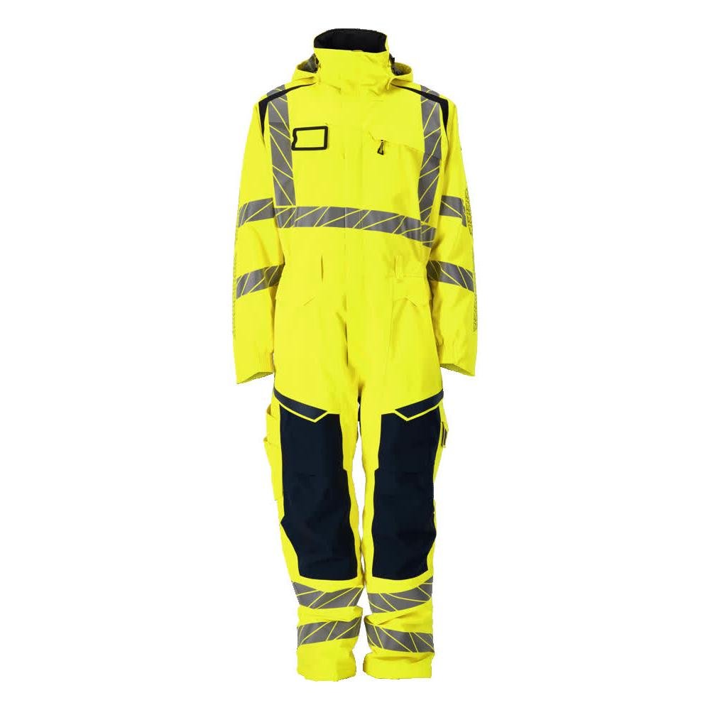 Tuta invernale CLIMASCOT®, combinazione invernale leggera, giallo ad alta visibilità/nero-blu