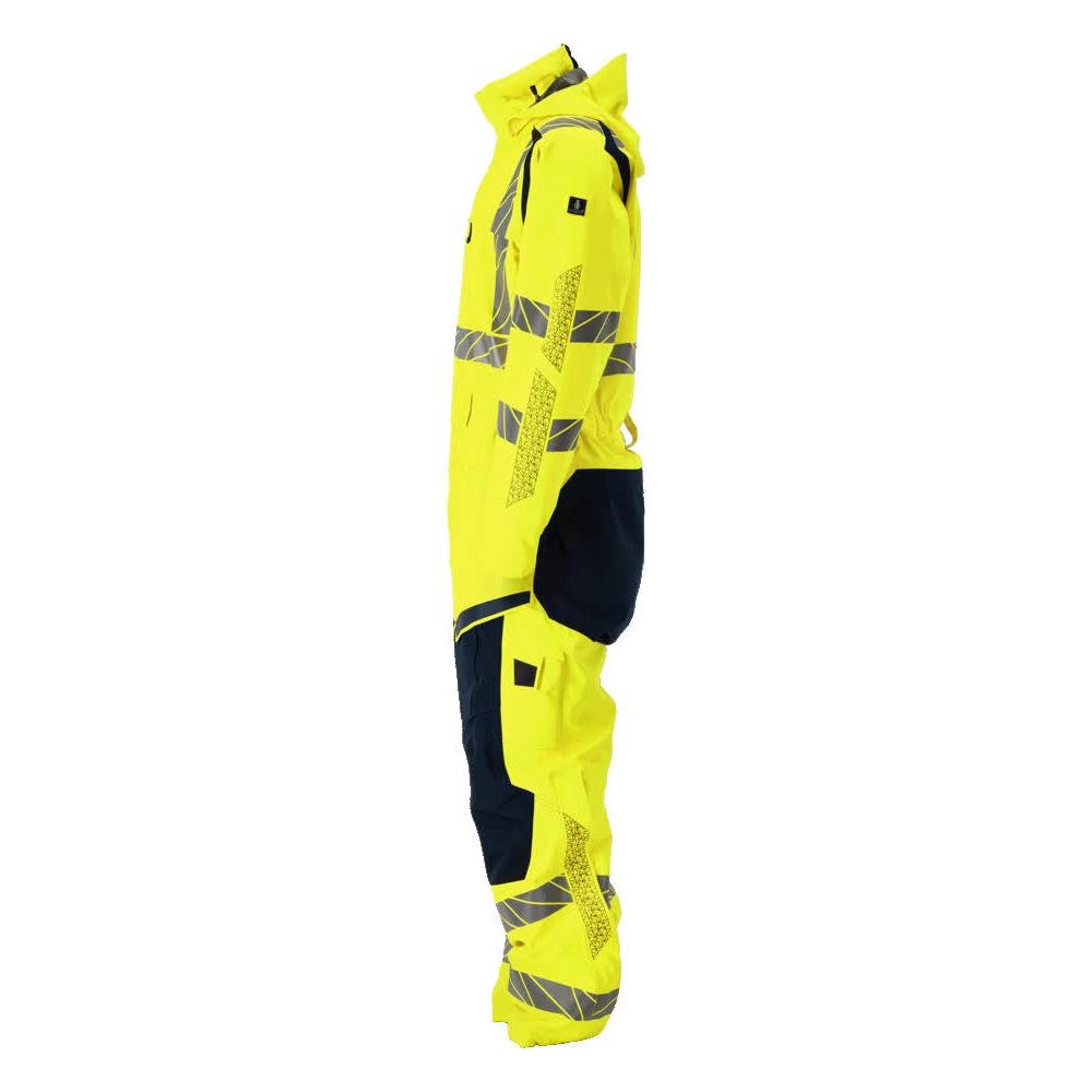 Tuta invernale CLIMASCOT®, combinazione invernale leggera, giallo ad alta visibilità/nero-blu