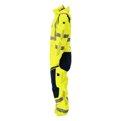 Tuta invernale CLIMASCOT®, combinazione invernale leggera, giallo ad alta visibilità/nero-blu