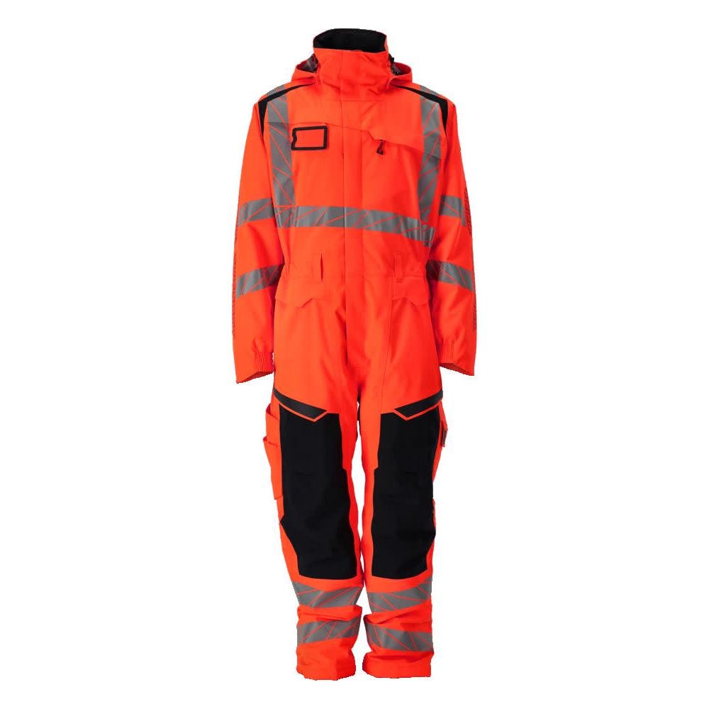 Tuta invernale CLIMASCOT®, combinazione invernale leggera, rosso ad alta visibilità/antracite scuro