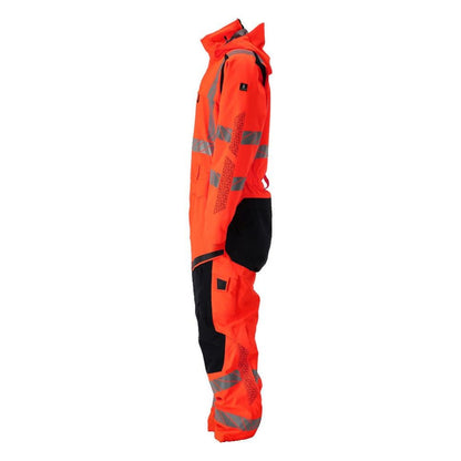 Tuta invernale CLIMASCOT®, combinazione invernale leggera, rosso ad alta visibilità/antracite scuro
