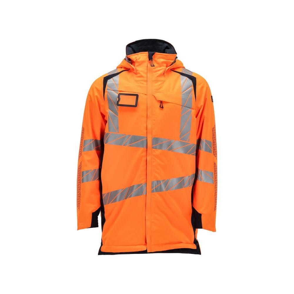 Parka CLIMASCOT® fodera, parka leggero, alta visibilità arancione/nero-blu