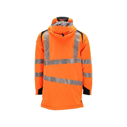 Parka CLIMASCOT® fodera, parka leggero, alta visibilità arancione/nero-blu