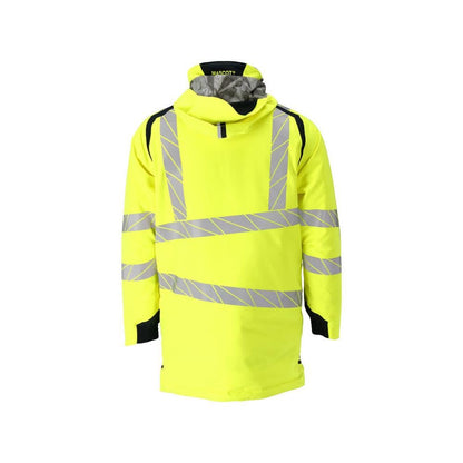Parka CLIMASCOT® foderato, parka leggero, alta visibilità giallo/nero-blu