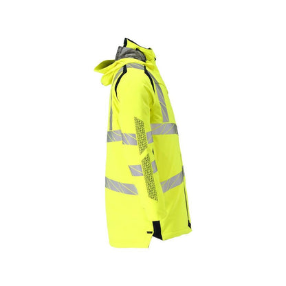 Parka CLIMASCOT® foderato, parka leggero, alta visibilità giallo/nero-blu