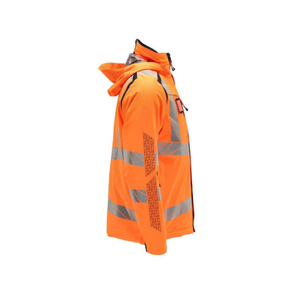 Giacca invernale CLIMASCOT®, giacca invernale leggera, alta visibilità arancione/nero-blu