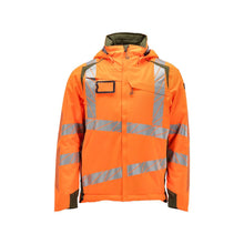 Giacca invernale CLIMASCOT®, giacca invernale leggera, arancione ad alta visibilità/verde muschio