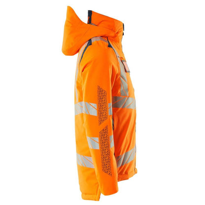 Giacca invernale CLIMASCOT®, giacca invernale leggera, arancione ad alta visibilità/petrolio scuro