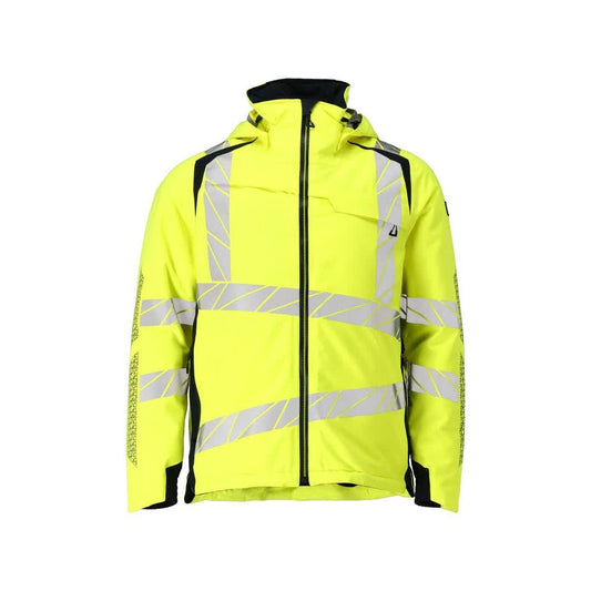 Giacca invernale CLIMASCOT®, giacca invernale leggera, alta visibilità giallo/nero-blu