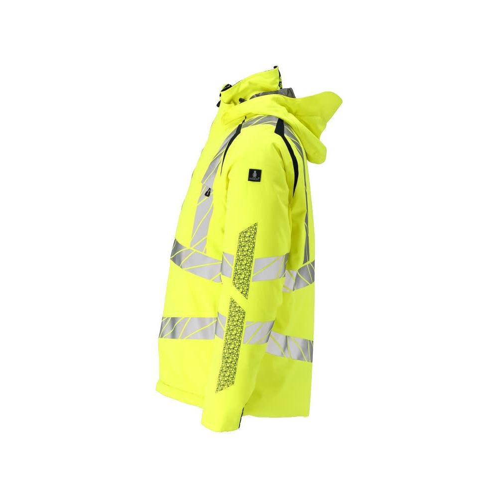 Giacca invernale CLIMASCOT®, giacca invernale leggera, alta visibilità giallo/nero-blu