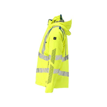 Giacca invernale CLIMASCOT®, giacca invernale leggera, giallo/petrolio scuro ad alta visibilità