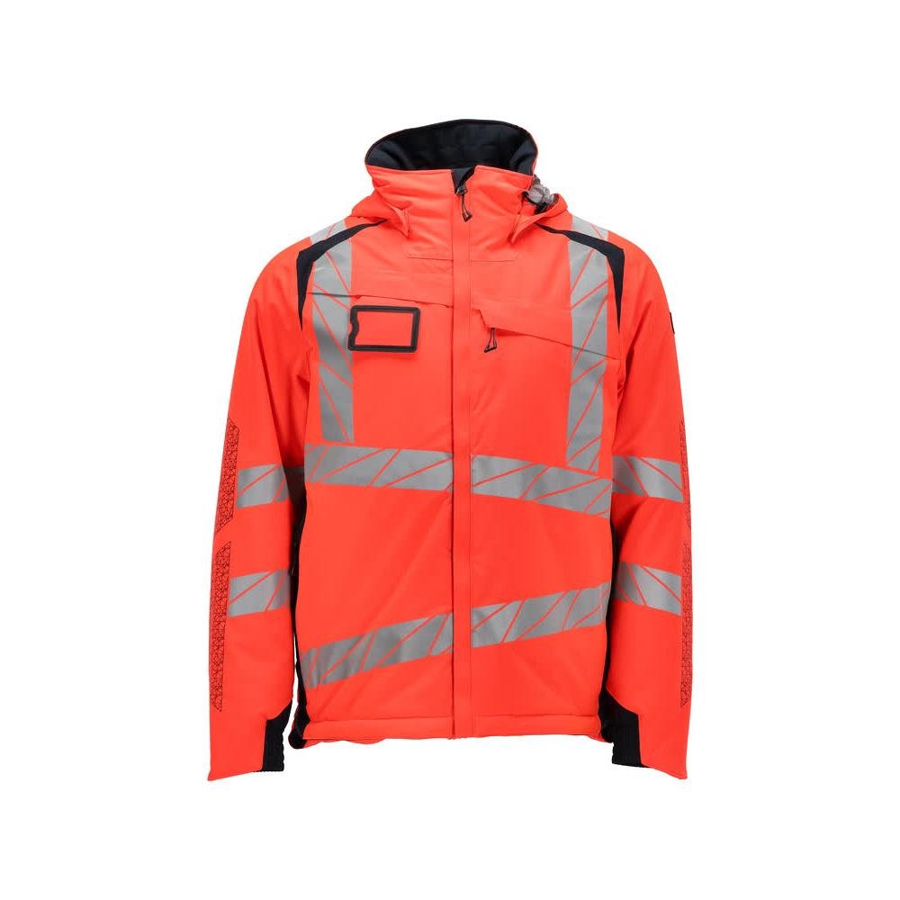 Giacca invernale CLIMASCOT®, giacca invernale leggera, alta visibilità rosso/nero-blu
