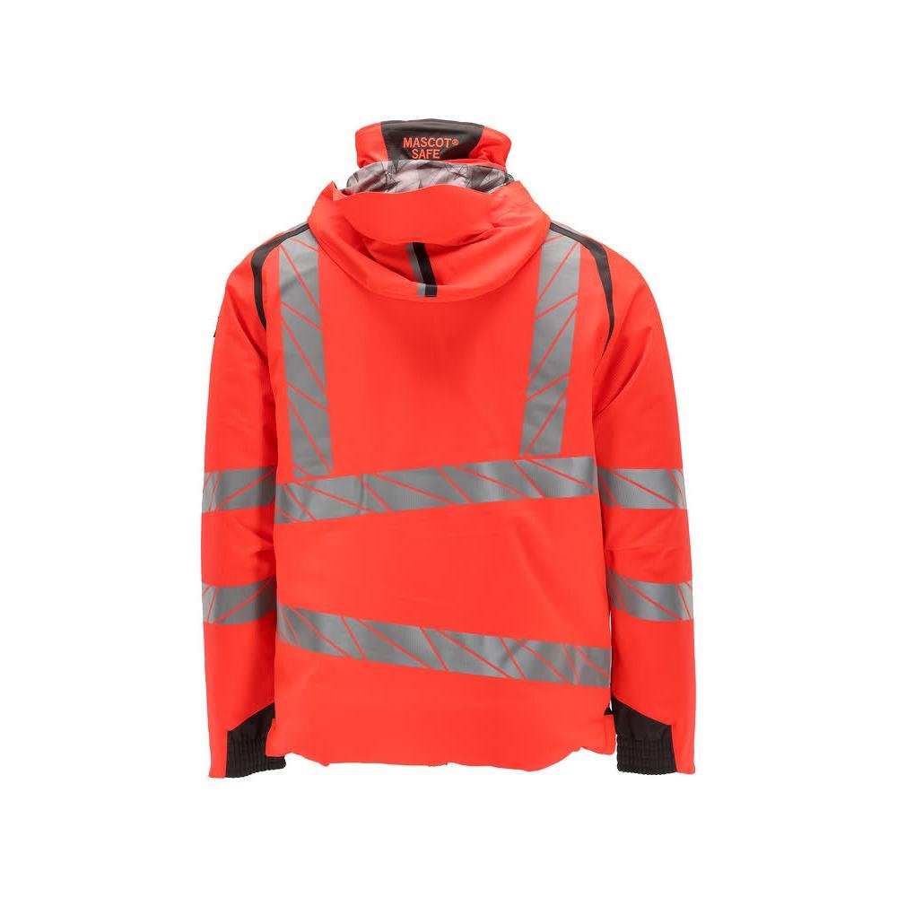 Giacca invernale CLIMASCOT®, giacca invernale leggera, rosso ad alta visibilità/antracite scuro